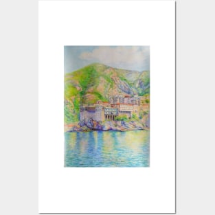 Mount Athos, Greece Posters and Art